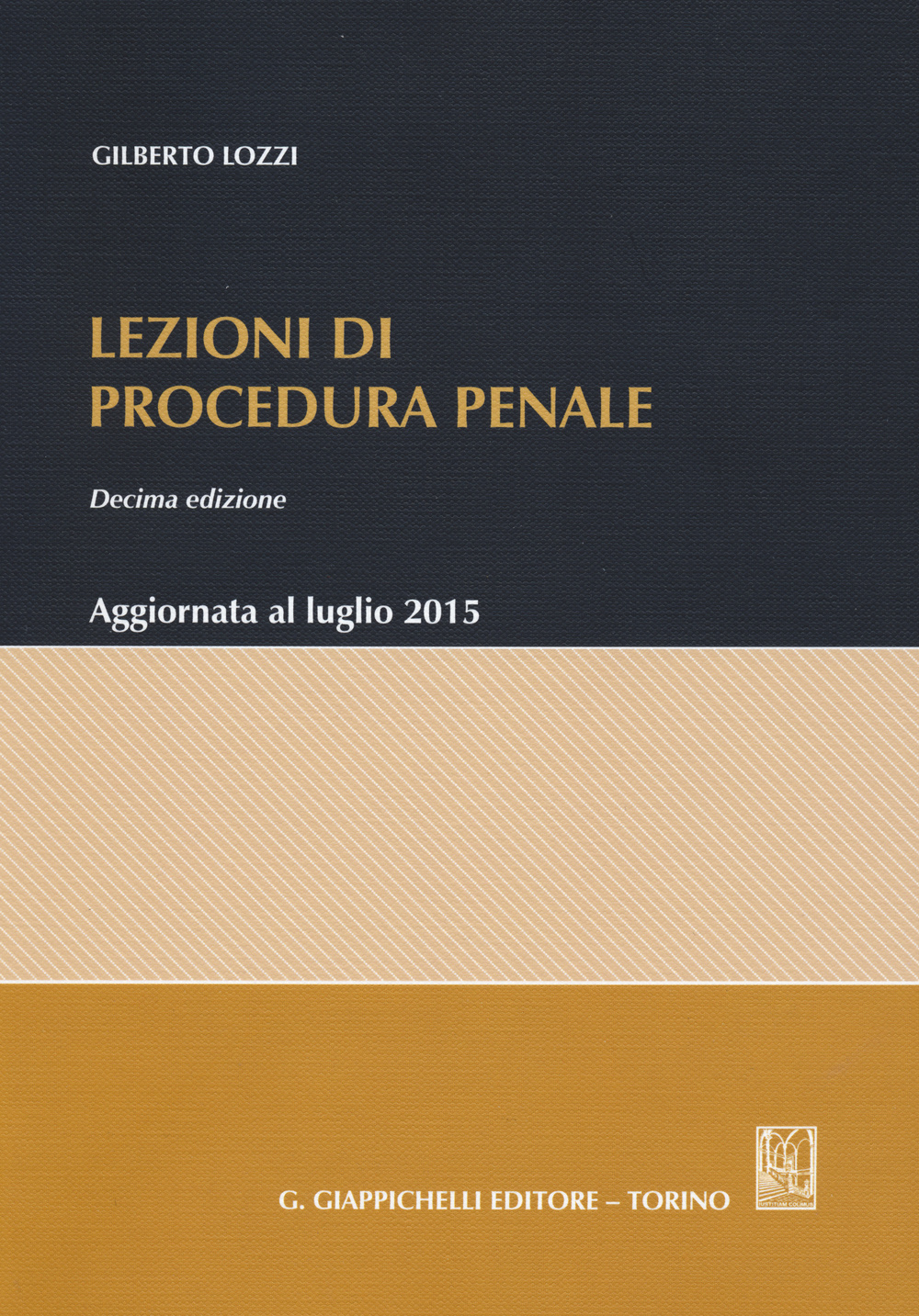 Lezioni di procedura penale