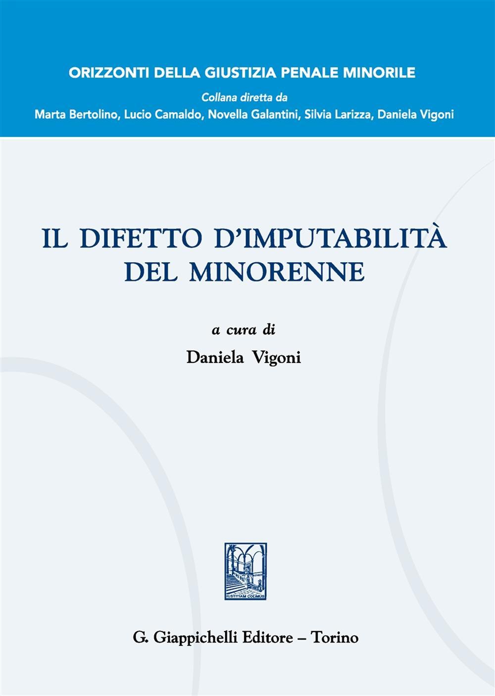 Il difetto d'imputabilità del minorenne