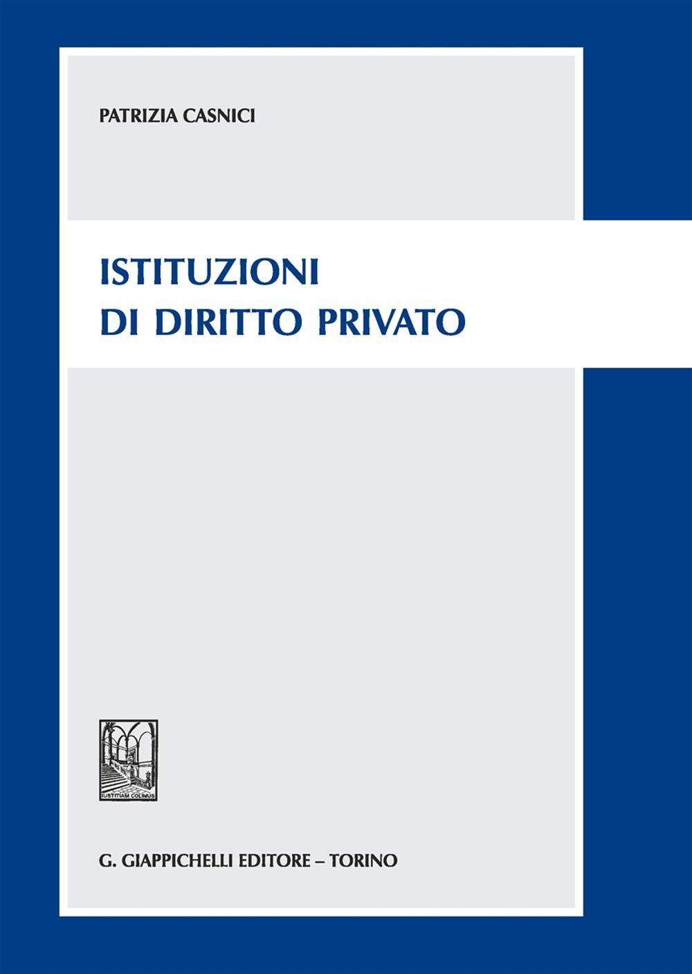 Istituzioni di diritto privato