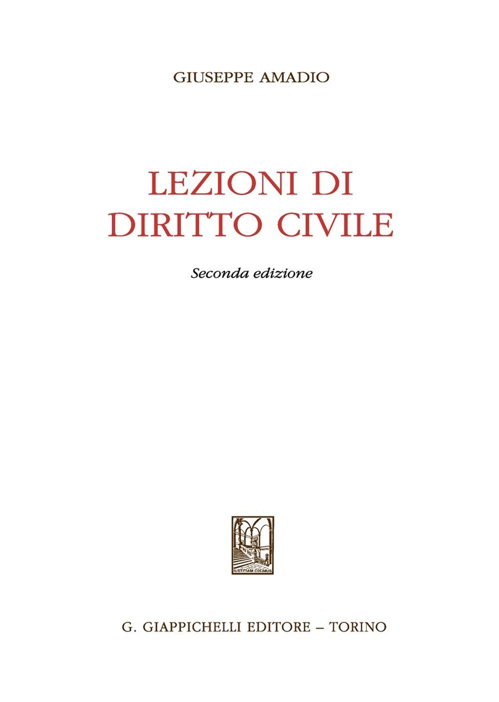 Lezioni di diritto civile