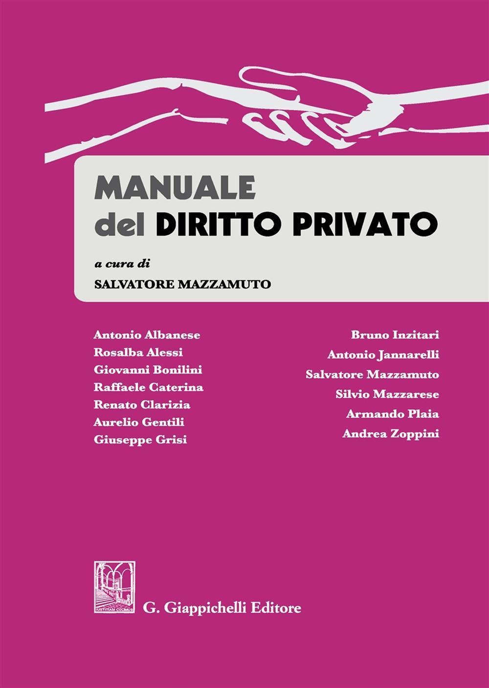 Manuale del diritto privato