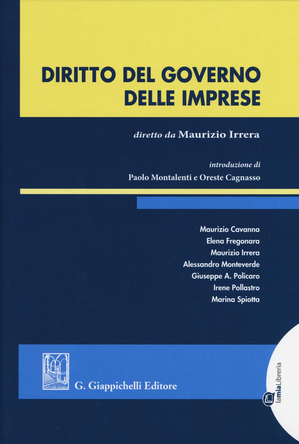 Diritto del governo delle imprese. Con aggiornamento online