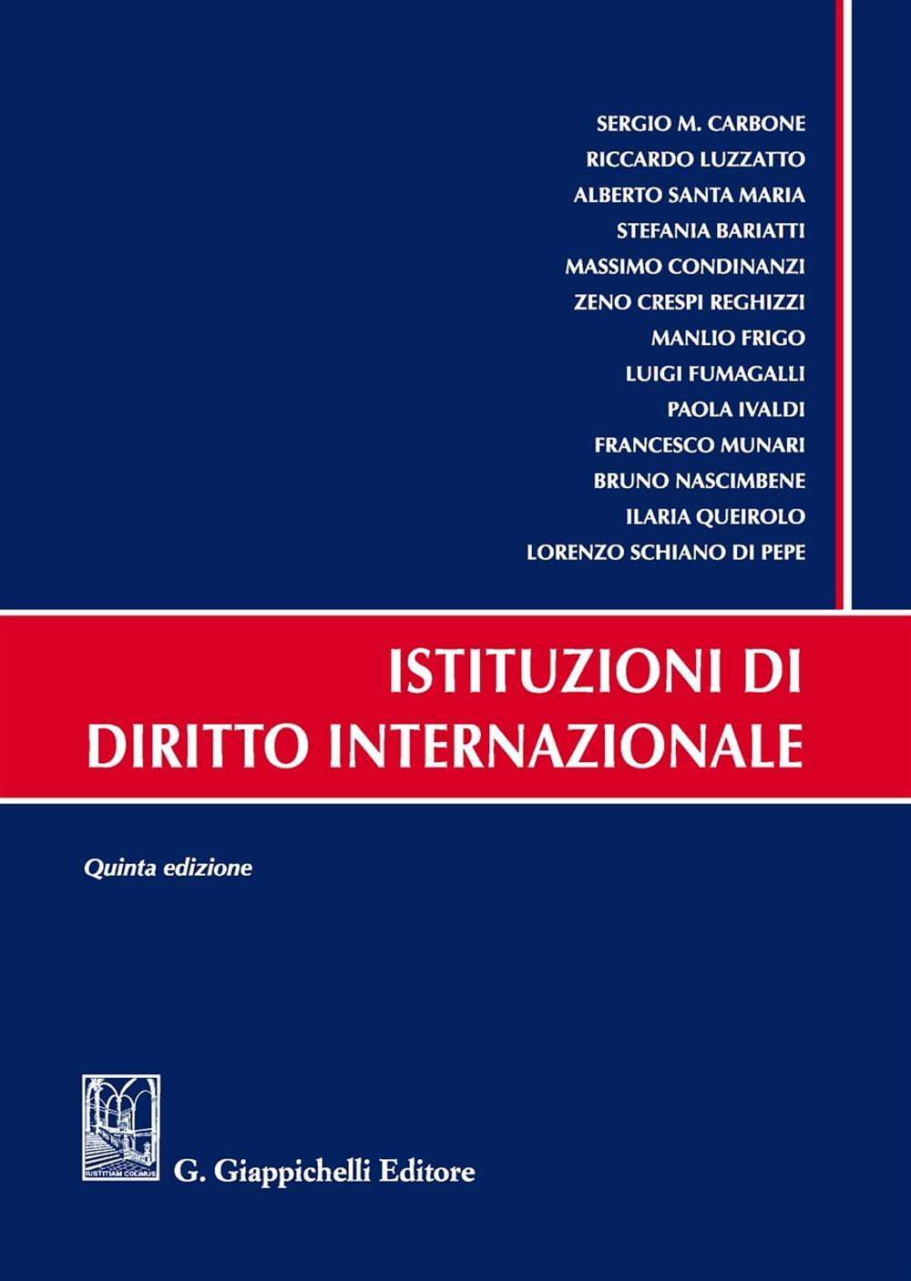 Istituzioni di diritto internazionale