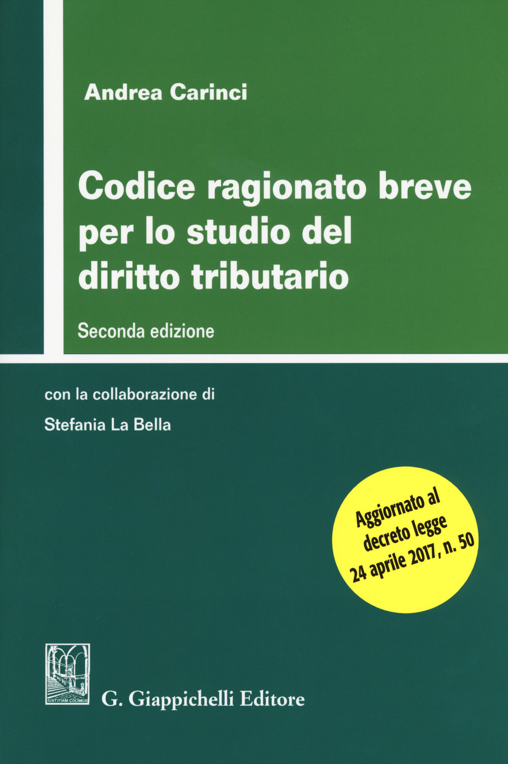 Codice ragionato breve per lo studio del diritto tributario