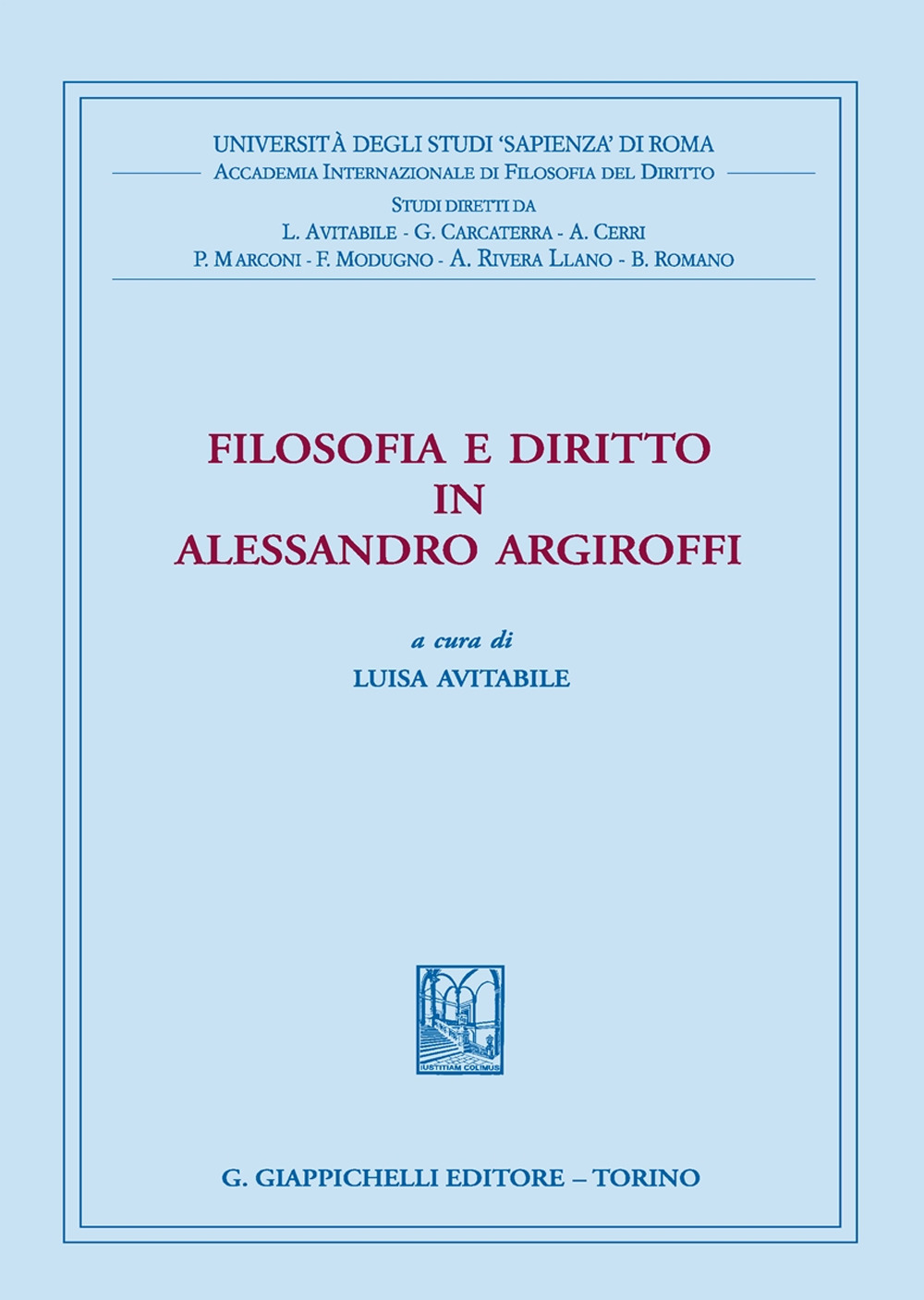 Filosofia e diritto in Alessandro Argiroffi