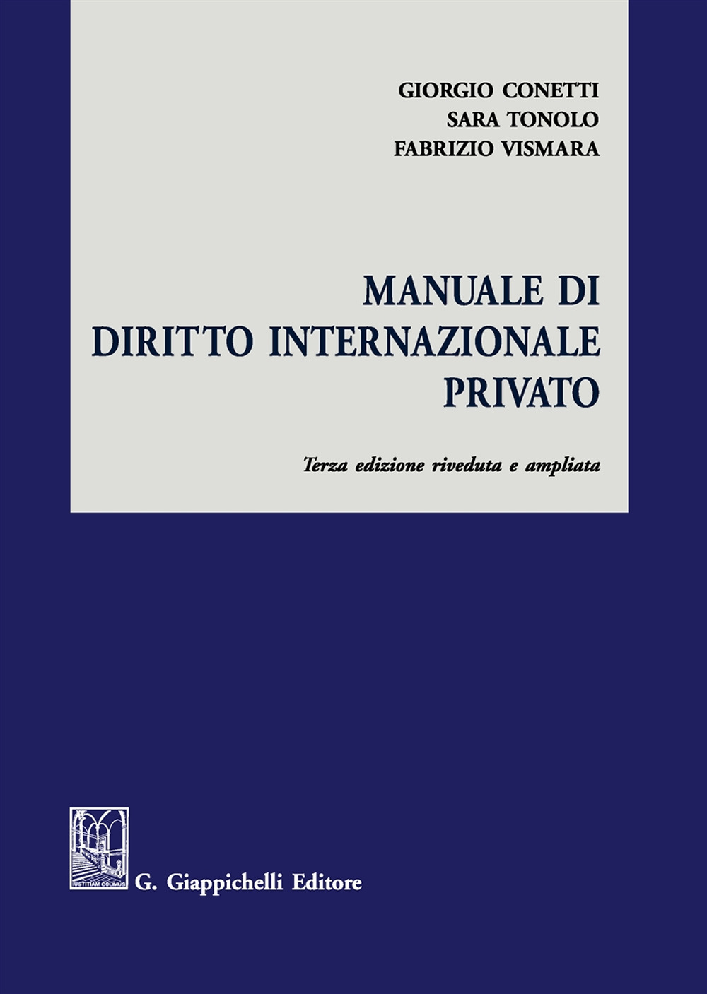 Manuale di diritto internazionale privato