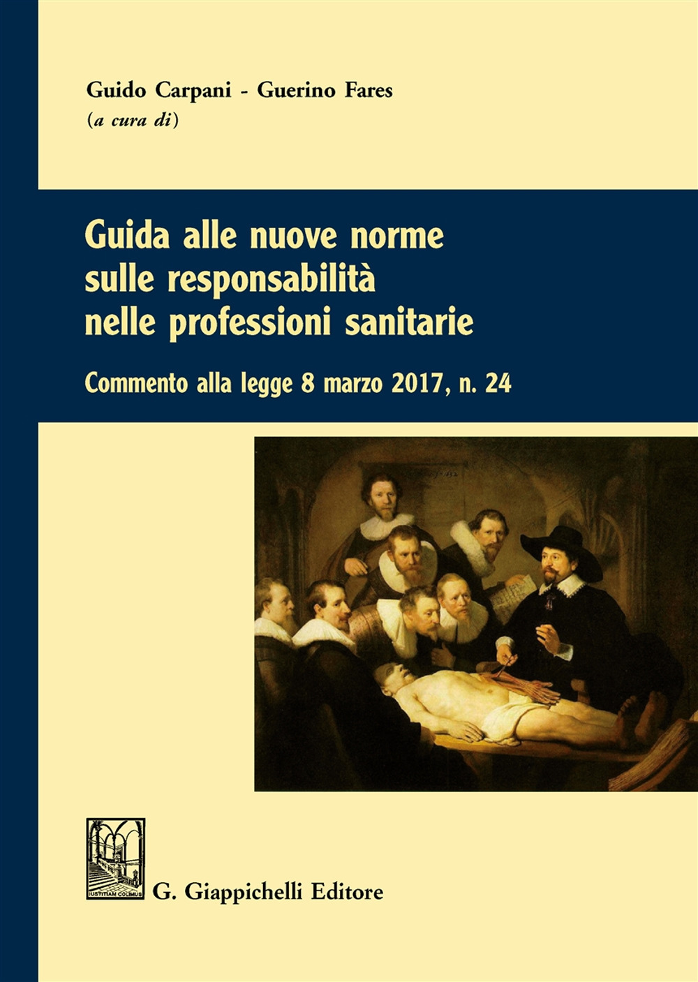 Guida alle nuove norme sulle responsabilità nelle professioni sanitarie. Commento alla legge 8 marzo 2017 n. 24