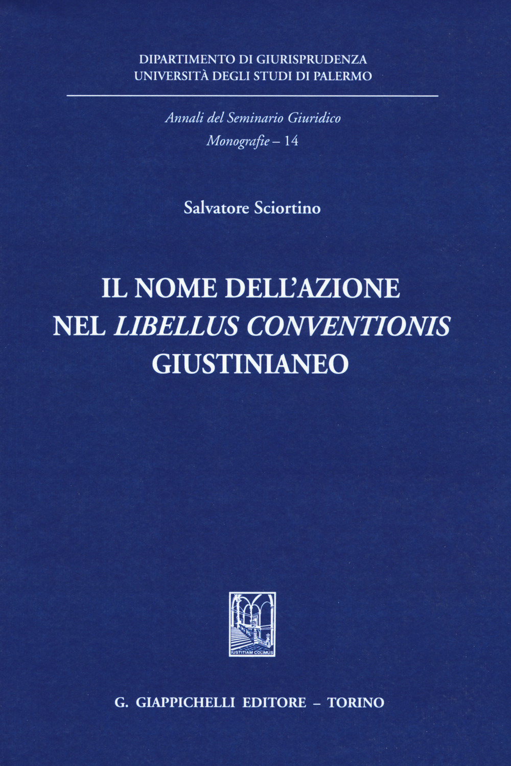 Il nome dell'azione nel «Libellus conventionis» giustinianeo