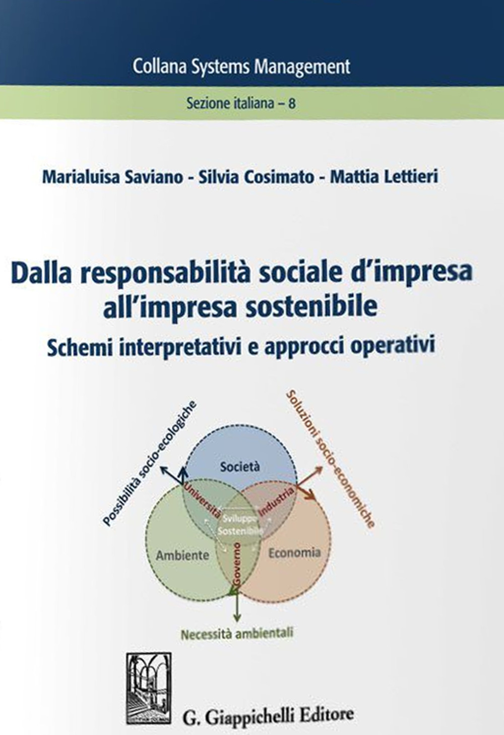 Dalla responsabilità sociale d'impresa all'impresa sostenibile. Schemi interpretativi e approcci operativi