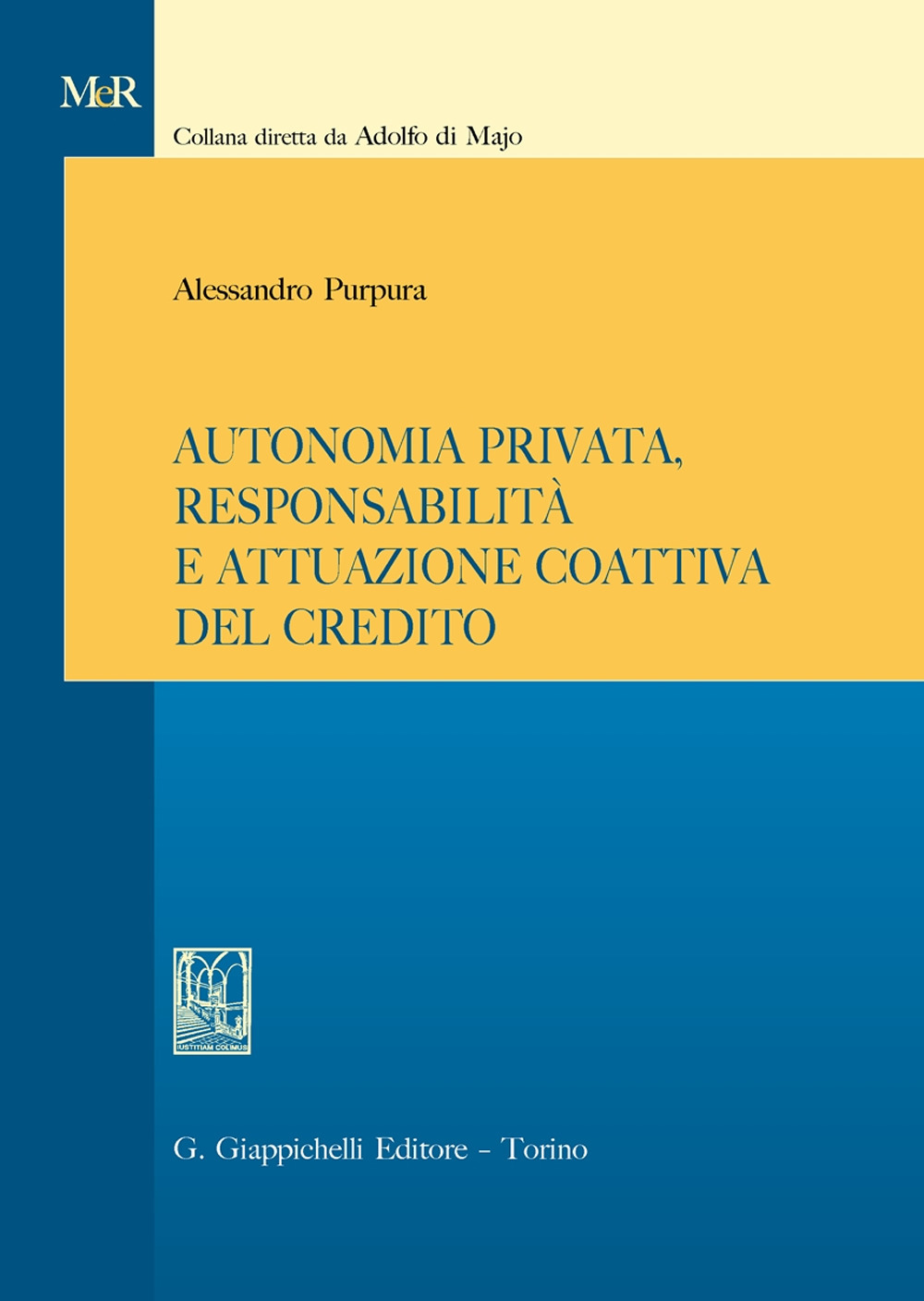 Autonomia privata, responsabilità e attuazione coattiva del credito