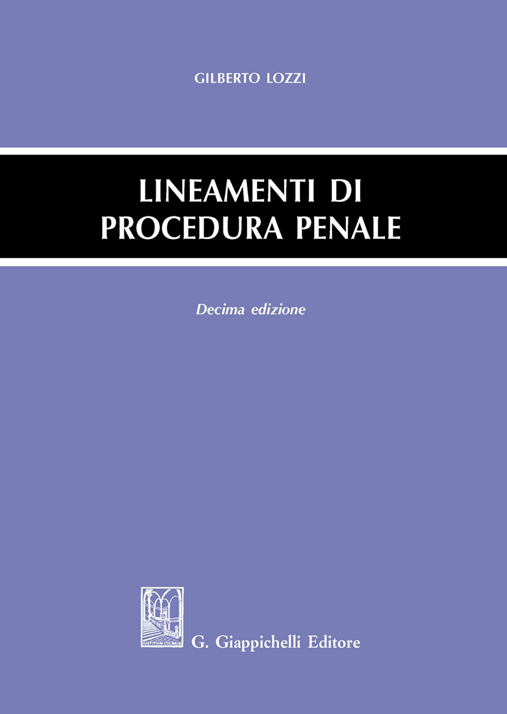 Lineamenti di procedura penale