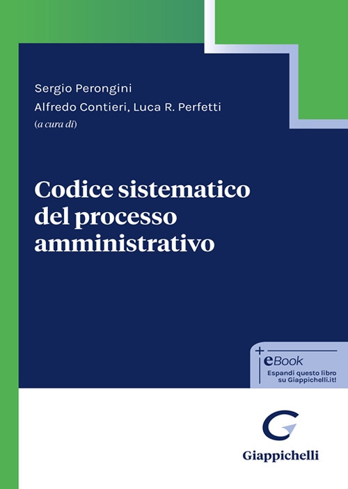 Codice sistematico del processo amministrativo