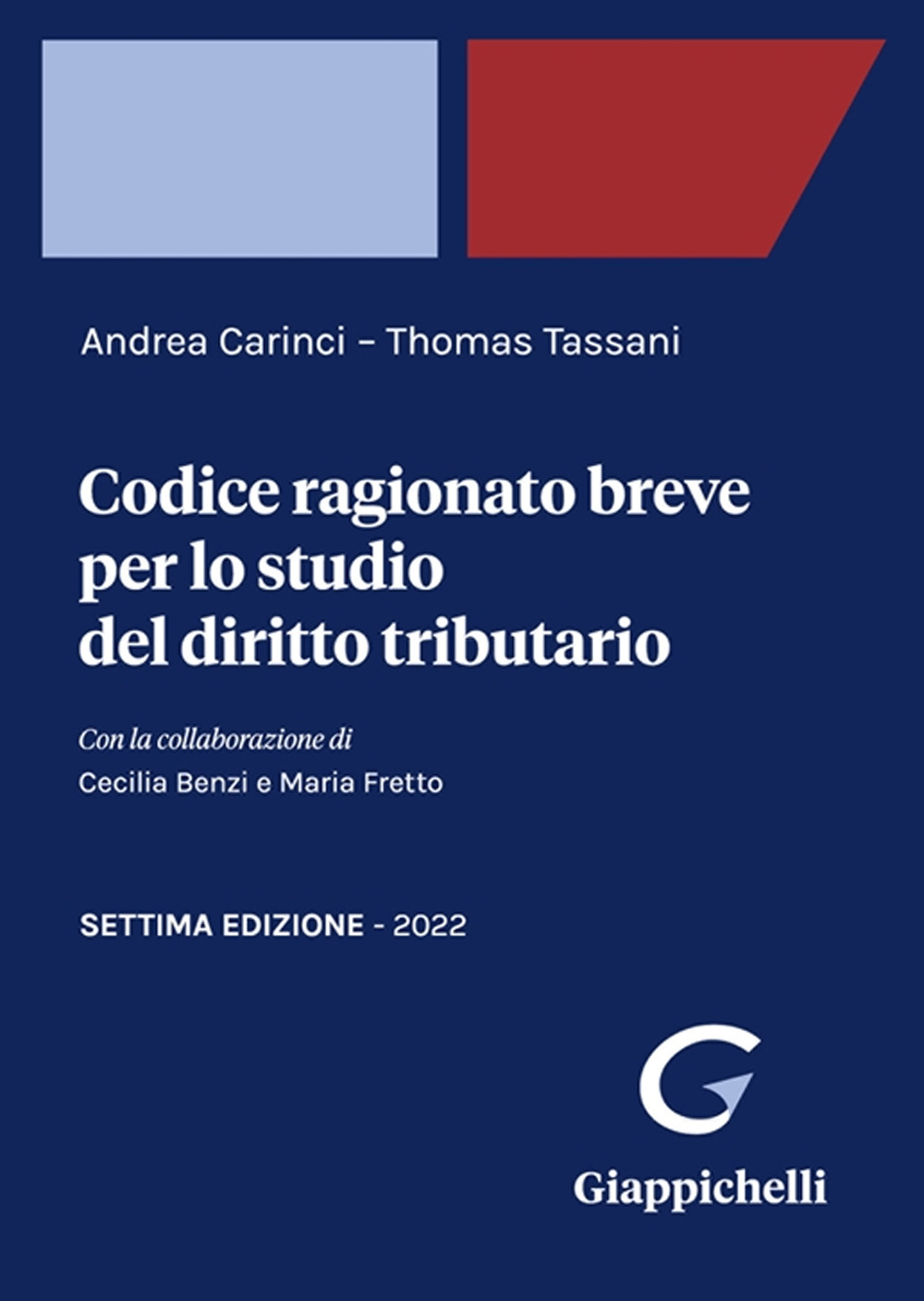 Codice ragionato breve per lo studio del diritto tributario