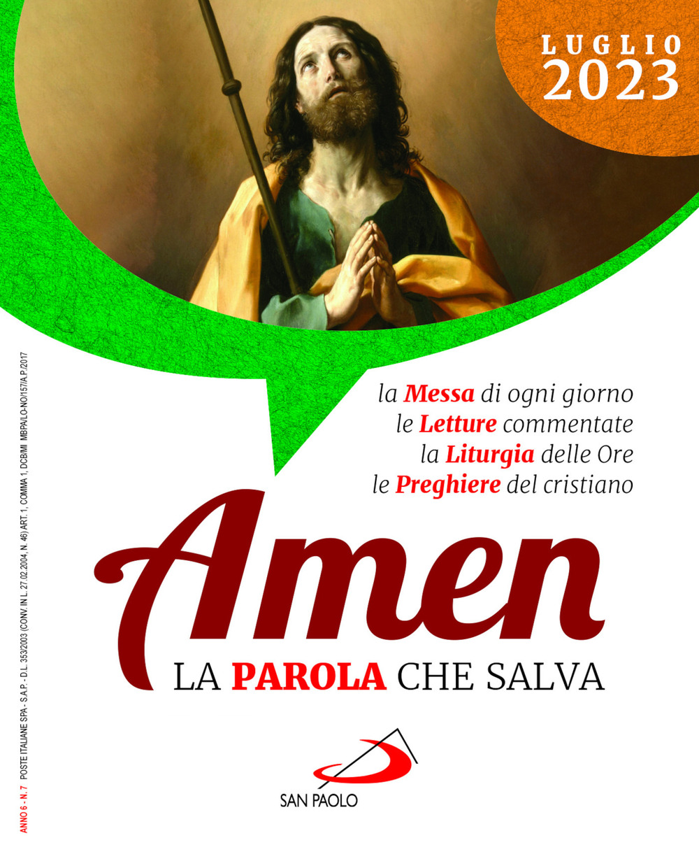 Amen. La parola che salva (2023). Vol. 7: Luglio