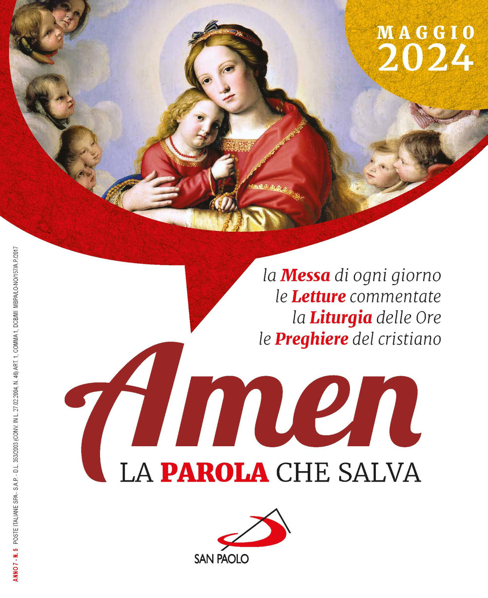 Amen. La parola che salva (2024). Vol. 5: Maggio