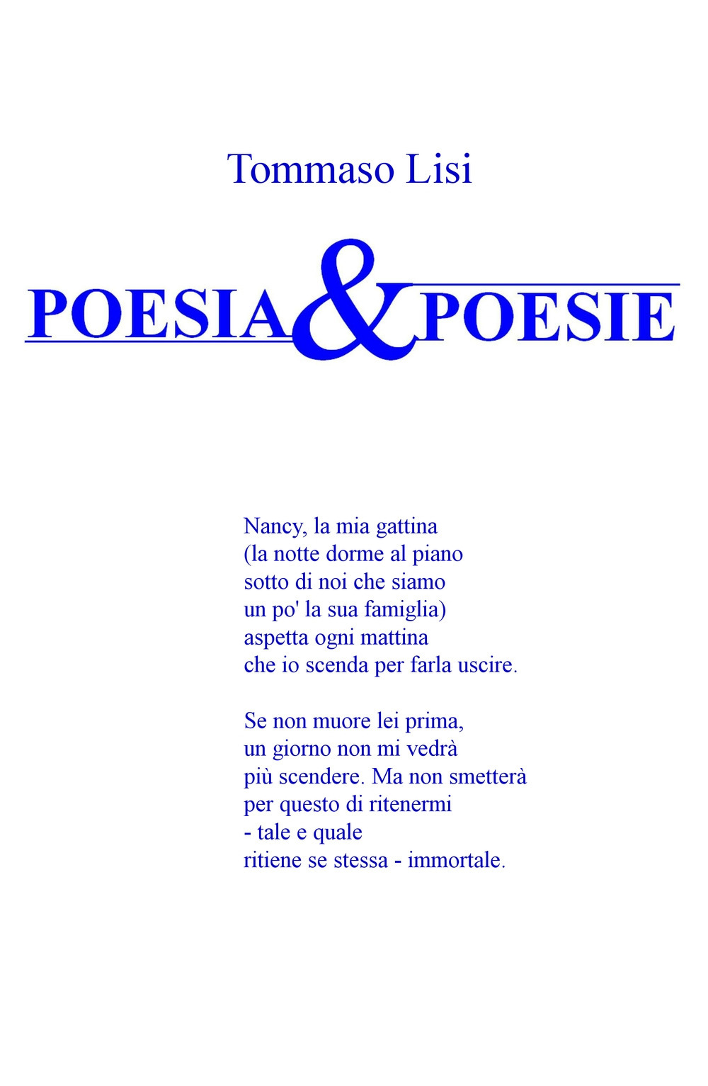 Poesia & poesie