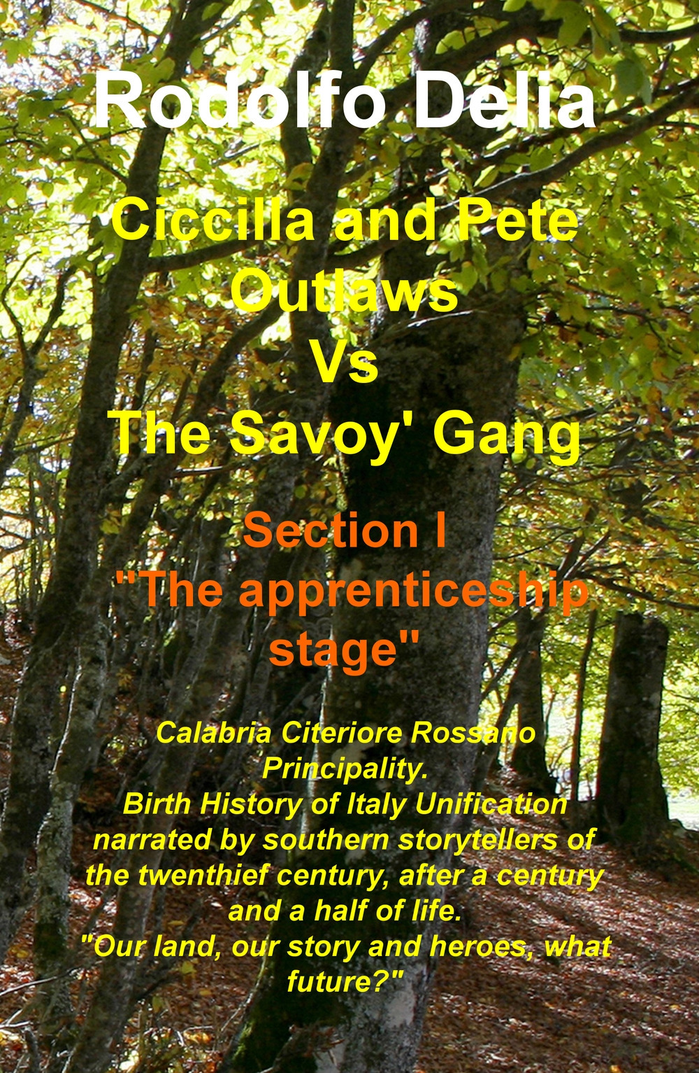 Ciccilla & Pete outlaws vs The Savoy' gang. Vol. 1: The apprenticeship stage