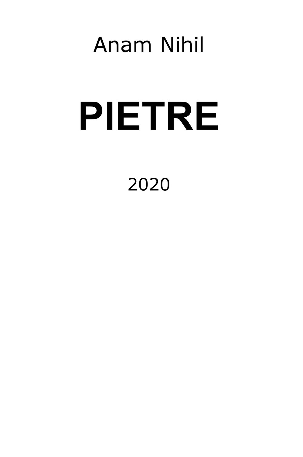 Pietre