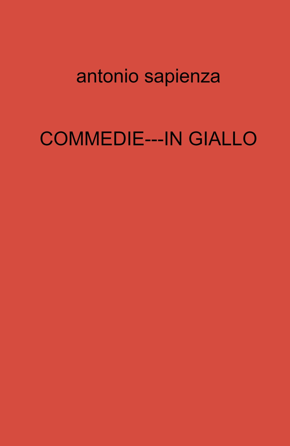 Commedie---in giallo