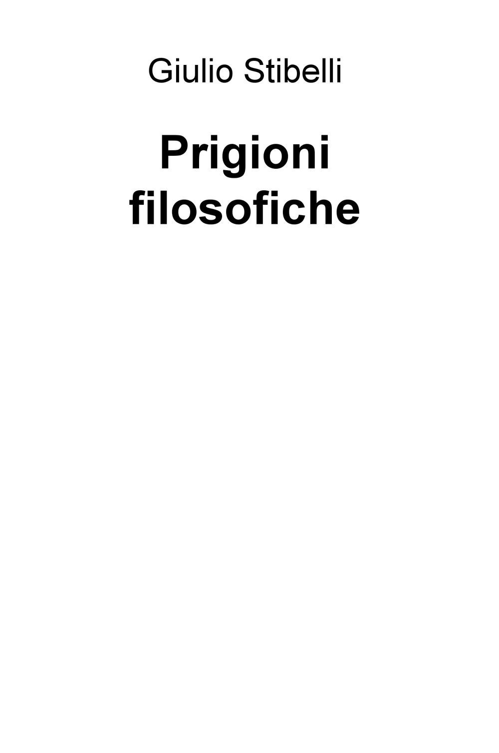 Prigioni filosofiche