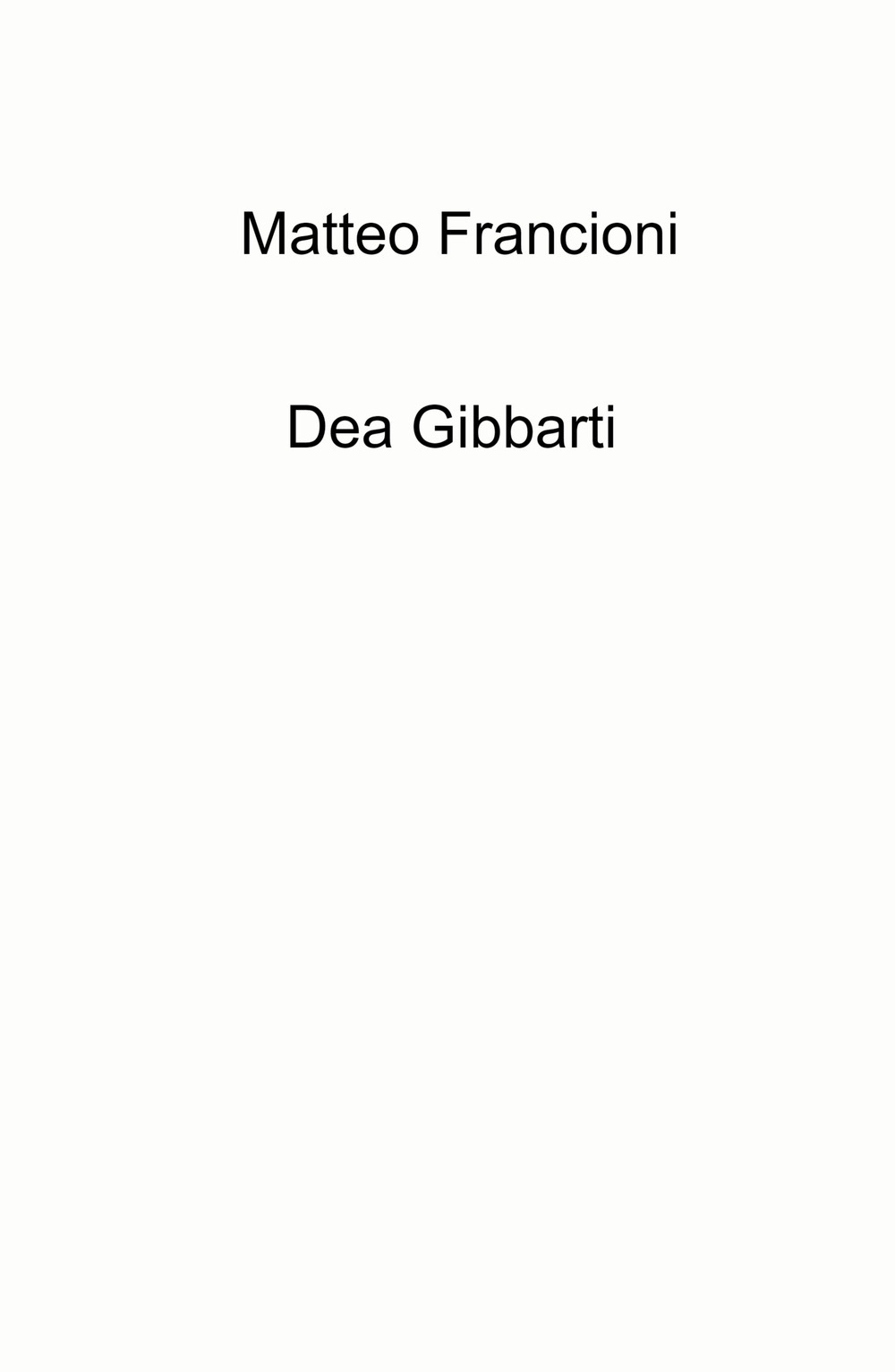 Dea Gibbarti