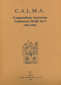 C.A.L.M.A. Compendium auctorum latinorum Medii Aevi (500-1500) (2021). Vol. 7/1: Iacobus Ledelh. Iacobus de Susato