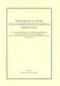 Documenti e studi sulla tradizione filosofica medievale (2021). Vol. 32