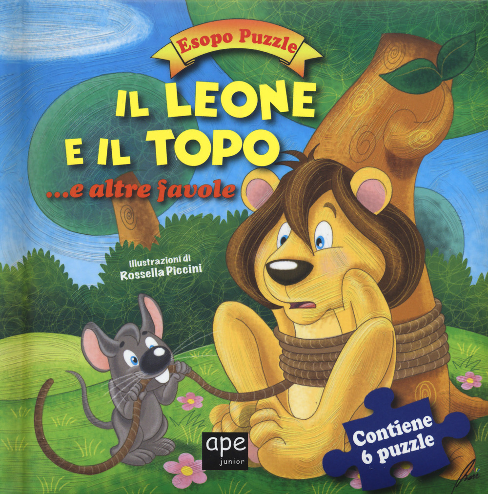 Il leone e il topo.. e altre favole. Esopo puzzle. Ediz. a colori. Con 6 puzzle