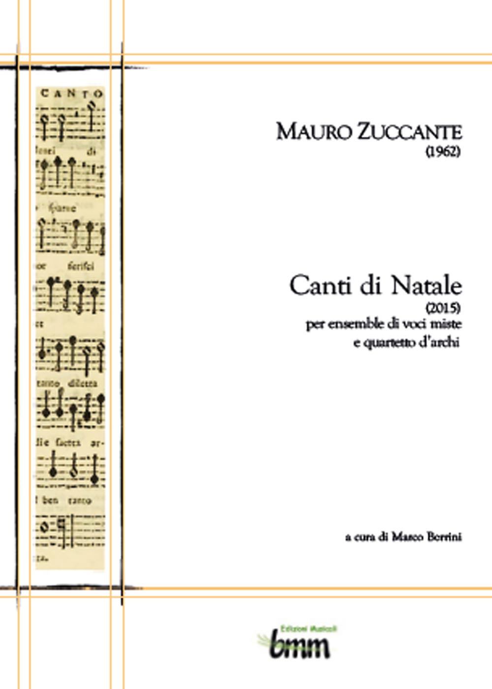 Mauro Zuccante. Canti di Natale (2015)