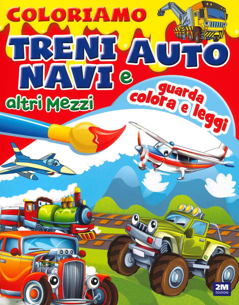 Coloriamo treni auto navi e altri mezzi