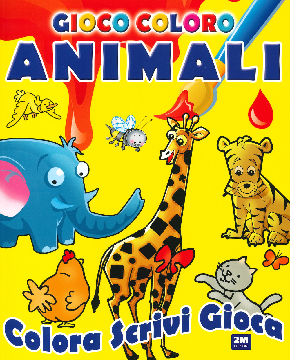 Gioca e colora con gli animali