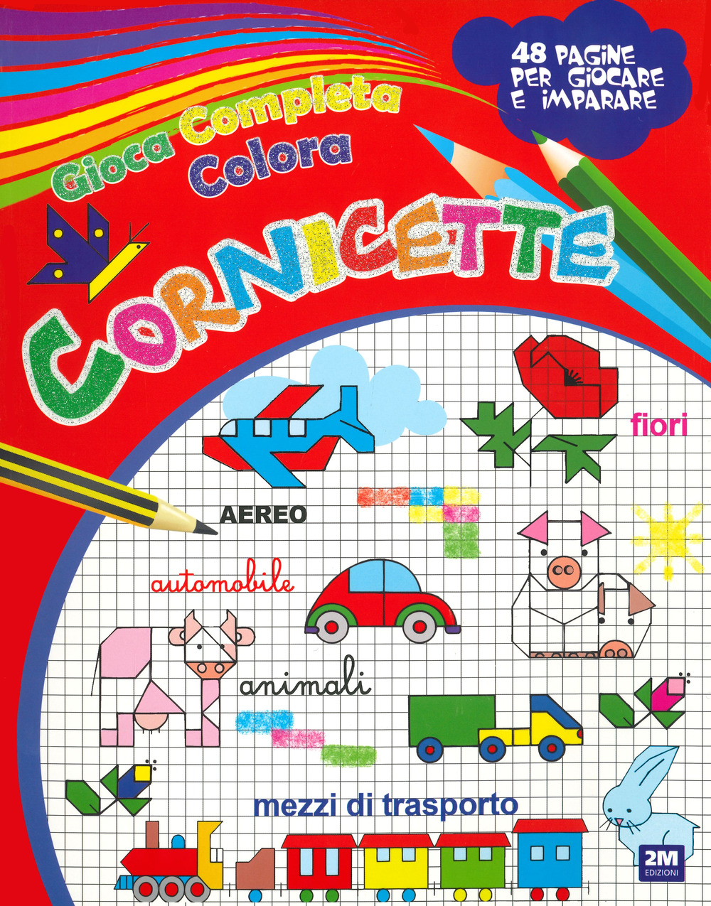 Gioca completa e colora le cornicette