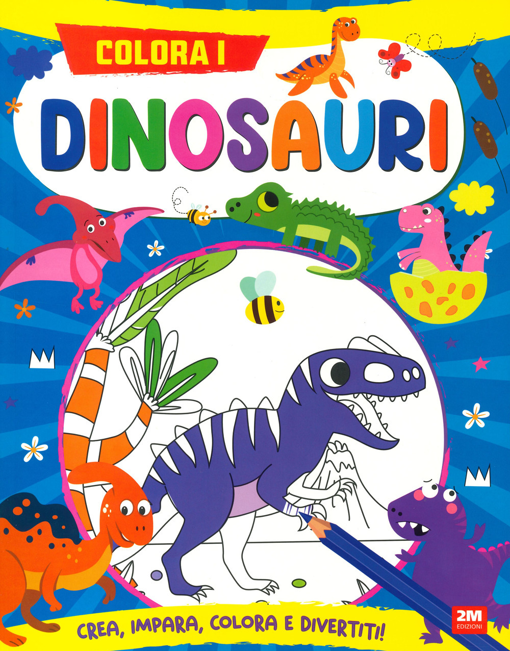 Colora i dinosauri