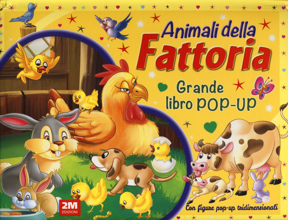 Animali della fattoria. Grande libro pop-up. Ediz. a colori