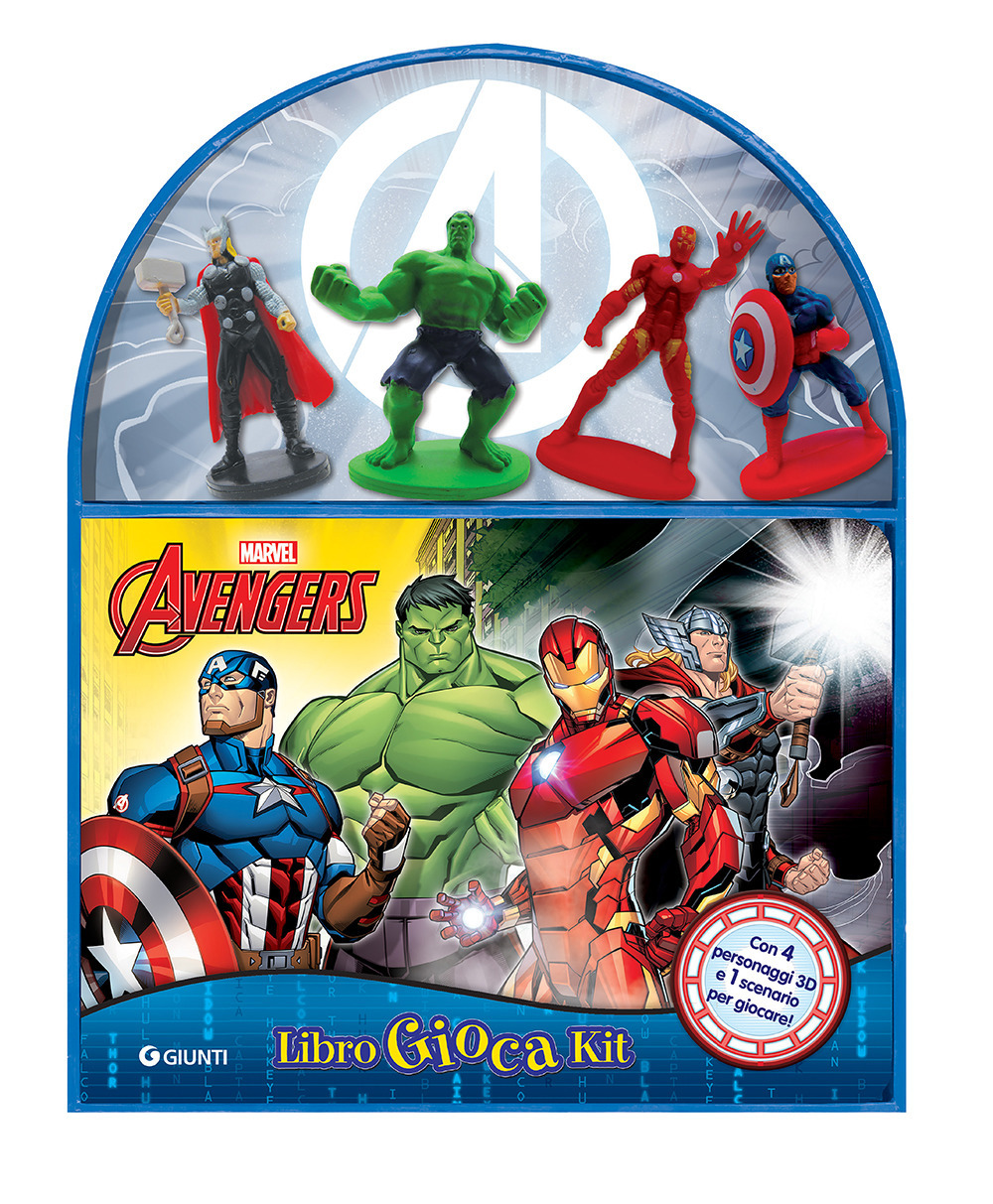 Avengers. Libro gioca kit. Ediz. a colori. Con gadget