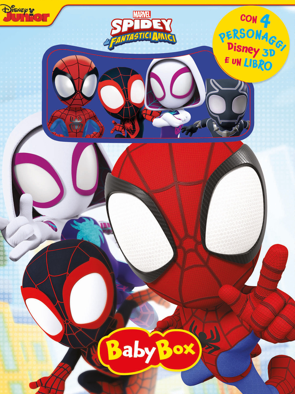 Spidey e i suoi fantastici amici. Baby box. Ediz. a colori. Con 4 figurine 3D