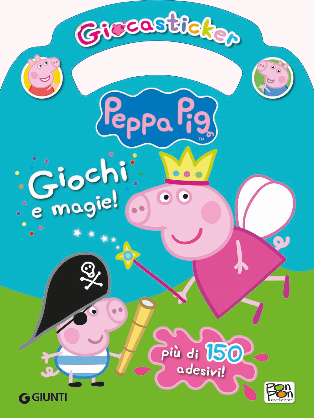 Giochi e magie! Giocasticker. Peppa Pig. Con adesivi