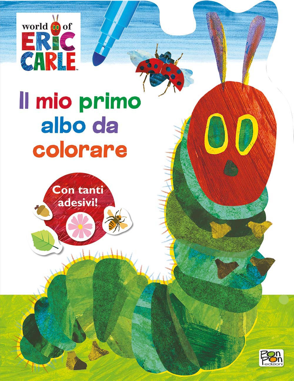 Il mio primo albo da colorare. Ediz. illustrata. Con Adesivi