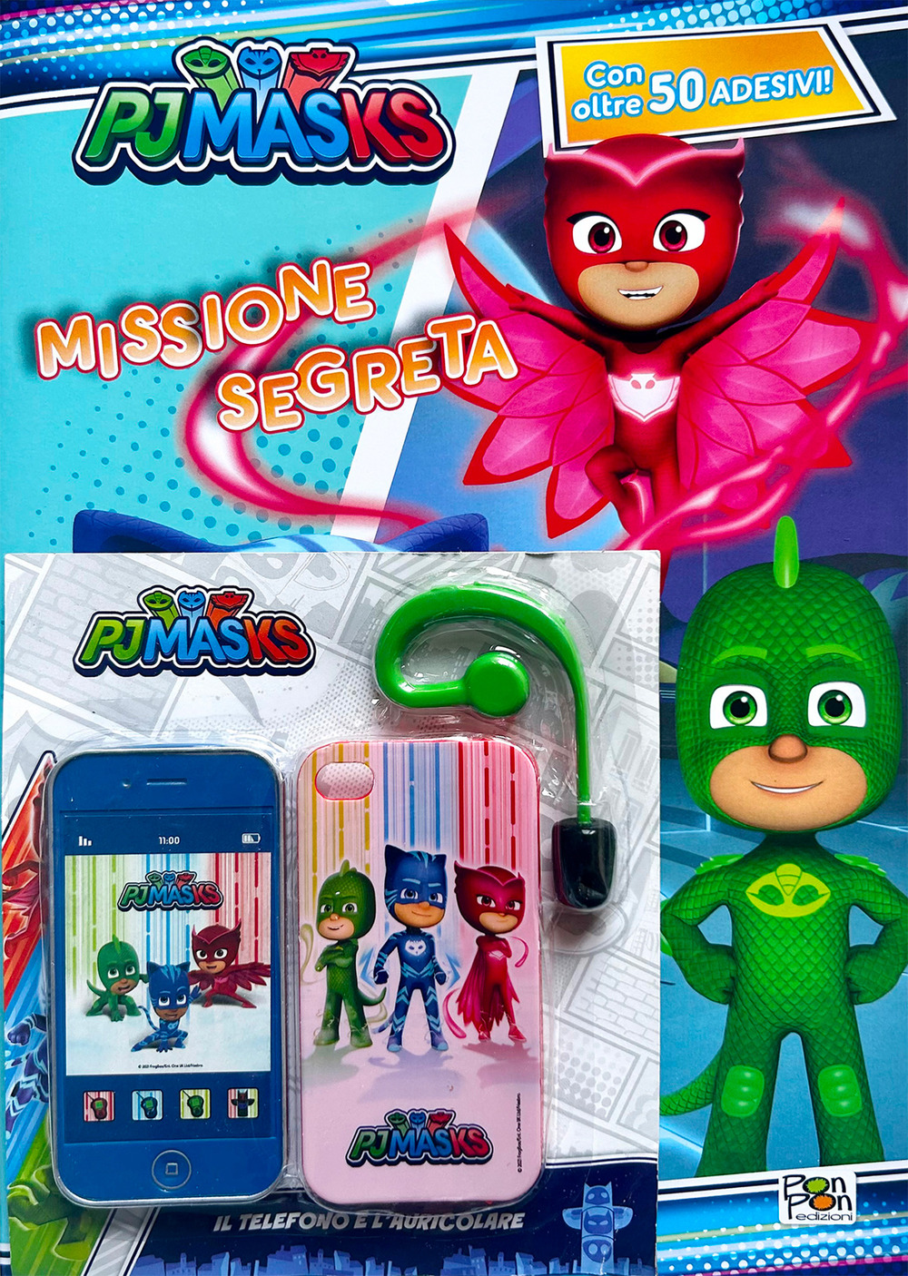 Missione segreta. Pj Masks. Activity book. Ediz. a colori. Con super occhiali, pj radio