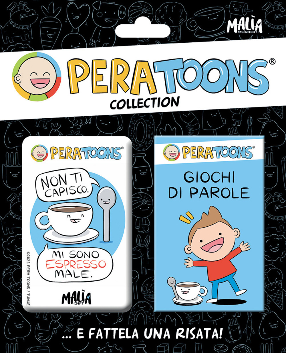 Pera Toons. Giochi di parole. Con magnete: Espresso