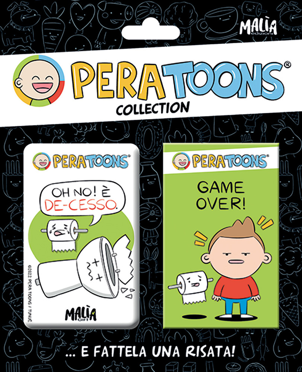 Pera Toons. Game over! Con magnete: De-cesso