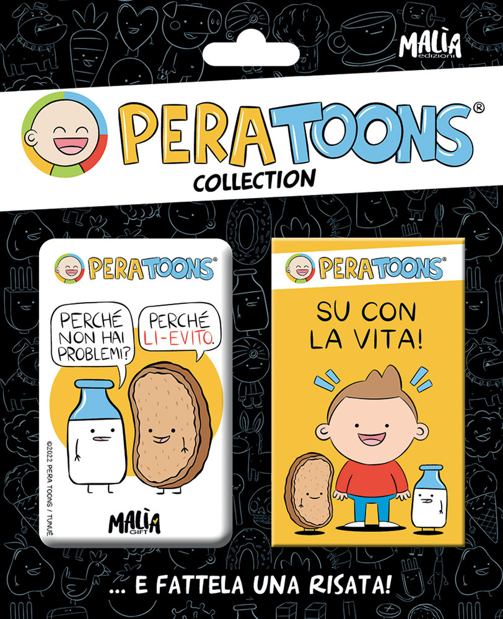 Pera Toons. Su con la vita! Con magnete: Li-evito