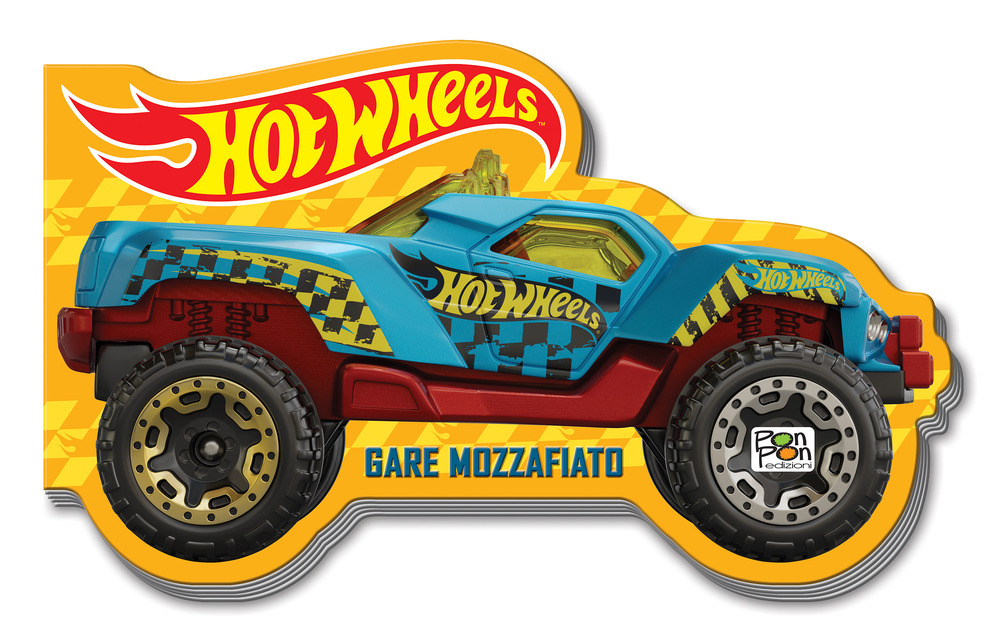 Gare mozzafiato. Hot Wheels. Libro macchinina. Ediz. a colori