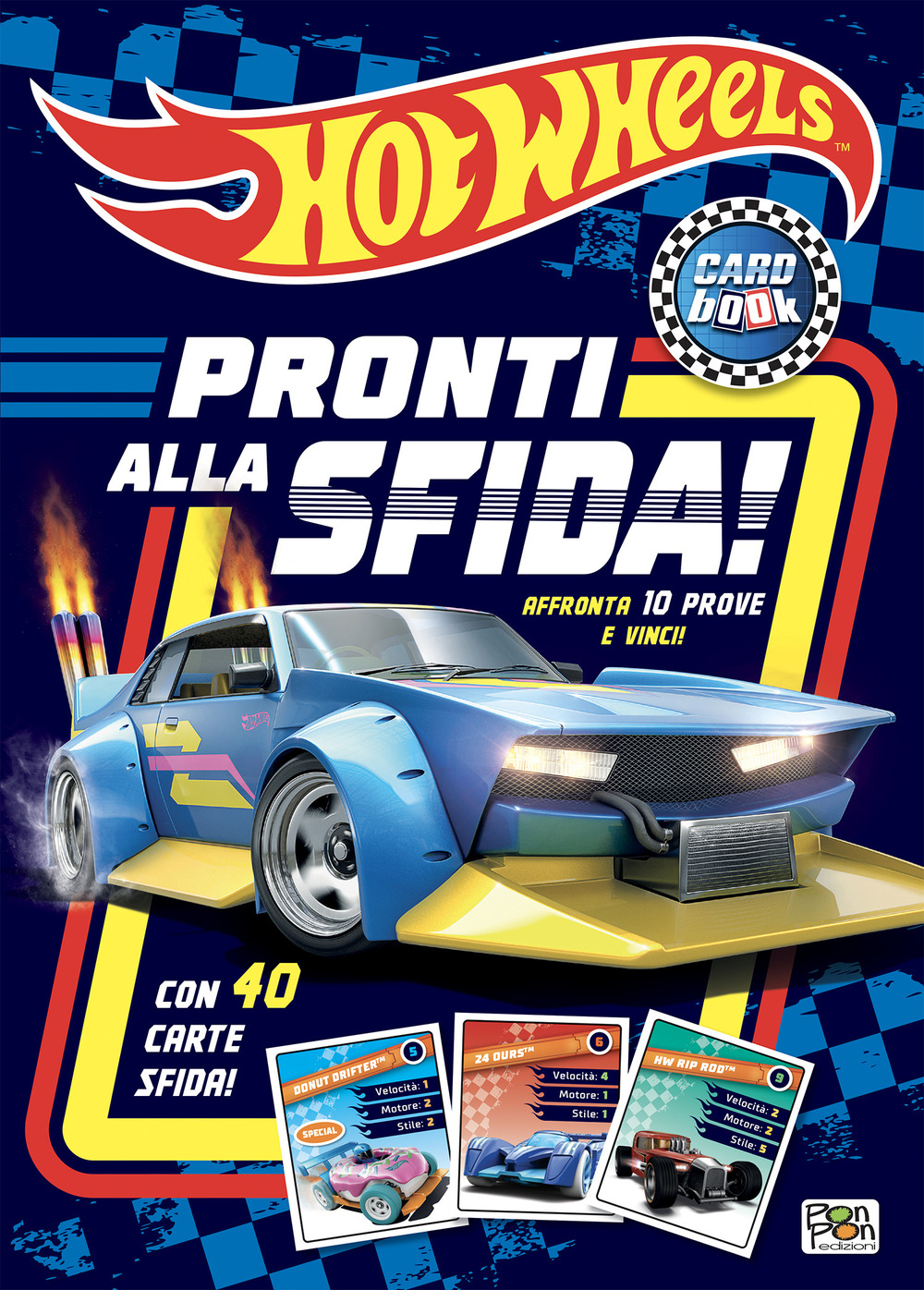 Pronti alla sfida! Card book. Hot Wheels. Ediz. a colori. Con 40 Carte