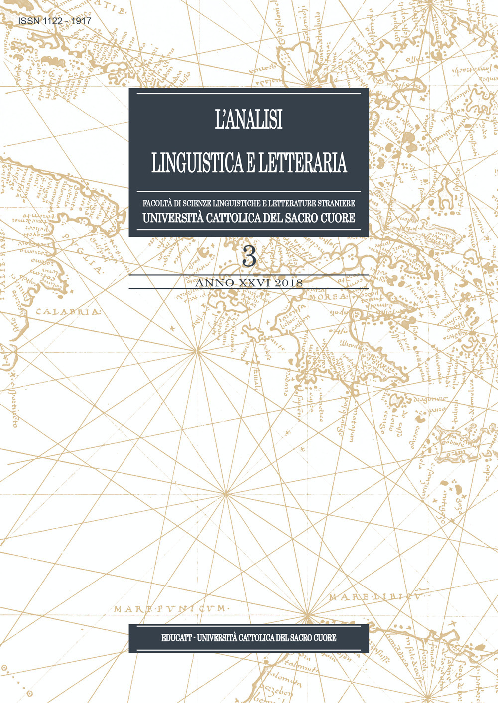 L'analisi linguistica e letteraria (2018). Vol. 3