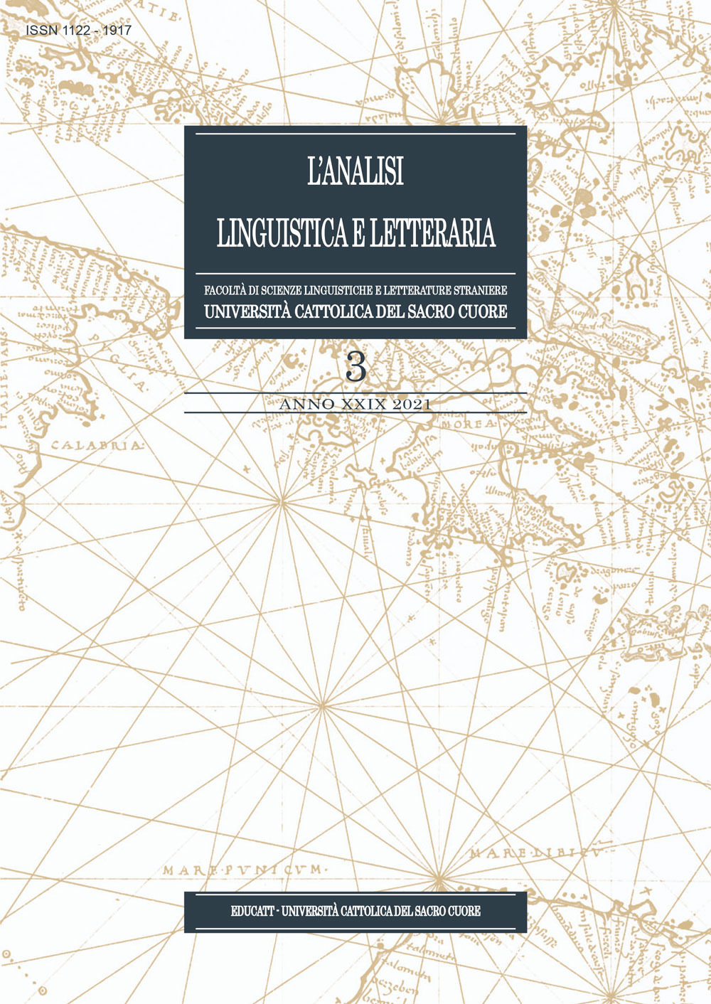 L'analisi linguistica e letteraria (2021). Vol. 3