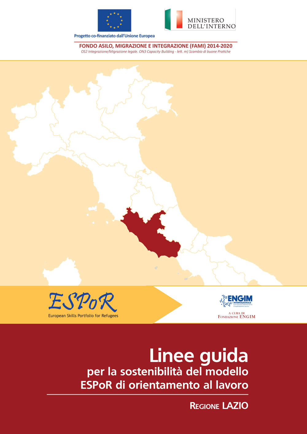 Linee guida per la sostenibilità del modello ESPoR di orientamento al lavoro