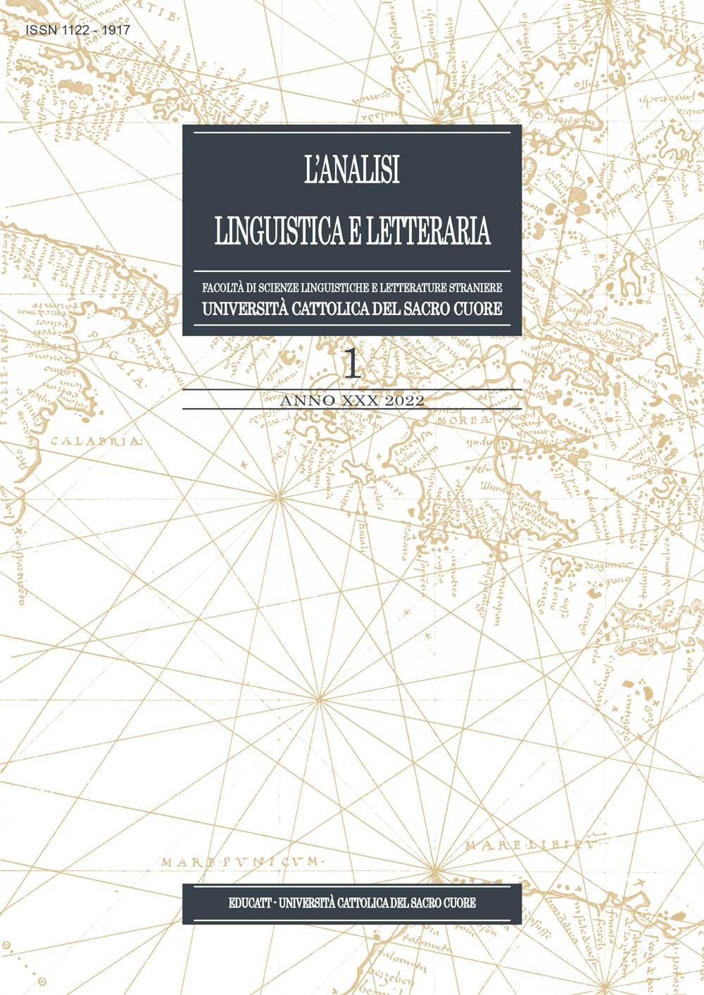 L'analisi linguistica e letteraria (2022). Ediz. multilingue. Vol. 1