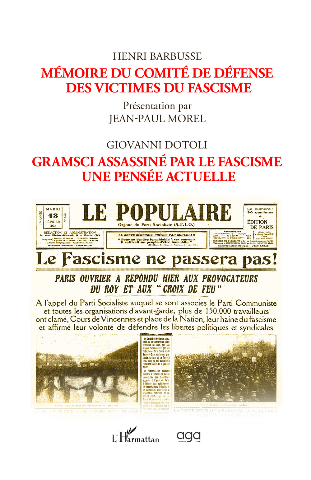 Mémoire du comité de défense des victimes du fascism