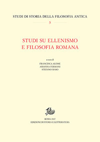 Studi su ellenismo e filosofia romana